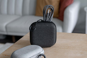 Square Universal Earbud & Cable Case