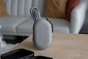 Oval Universal Earbud & Cable Case