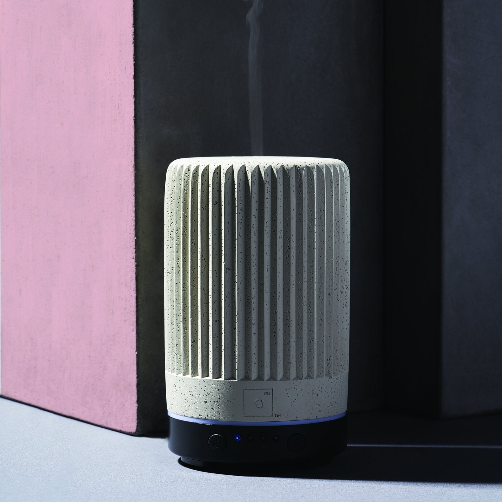 Pleated Concrete Essential Oil Diffuser