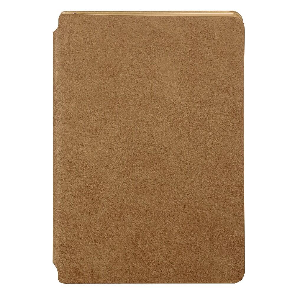 Vegan Leather Notebook, Camel