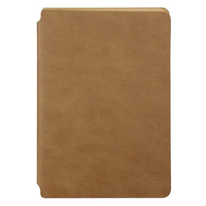 Vegan Leather Notebook, Camel