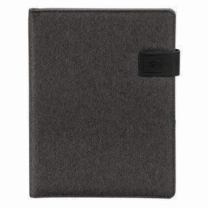 Large Pad Folio Notebook, Black