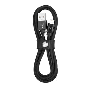 Genuine Leather Lightning Cable with Strap