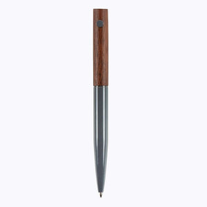 Cool Grey Metal + Wood Pen