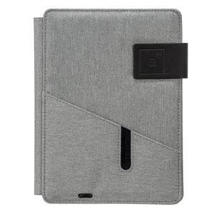 Pad Folio Notebook, Grey