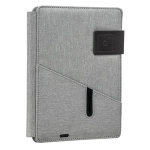 Pad Folio Notebook, Grey