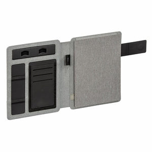 Pad Folio Notebook, Grey