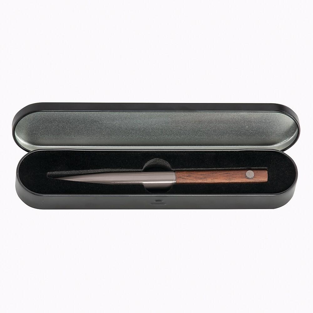 Warm Grey Metal + Wood Pen