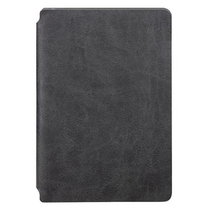 Vegan Leather Notebook, Smoke