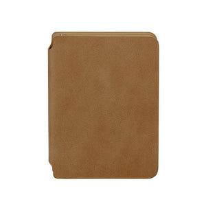 Vegan Leather Pocket Notebook, Camel